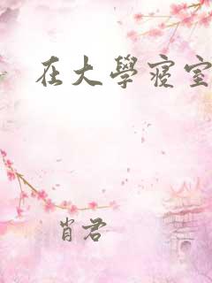 在大学寝室里做