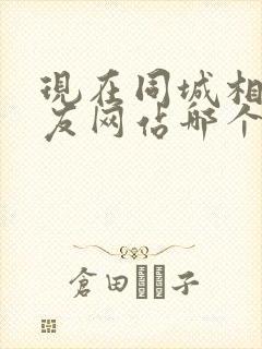 现在同城相亲交友网站哪个最靠谱
