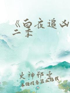 《白夜追凶》第二季