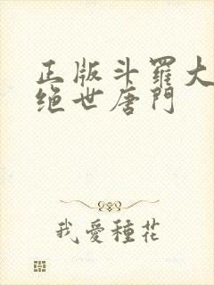 正版斗罗大陆2绝世唐门