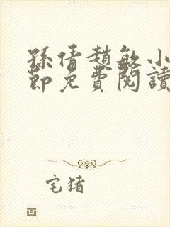 孙倩赵敏小说章节免费阅读