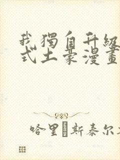 我独自升级下拉式土豪漫画