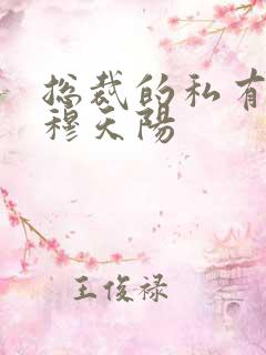 总裁的私有宝贝穆天阳