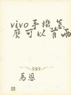 vivo手机怎么可以有两个微信