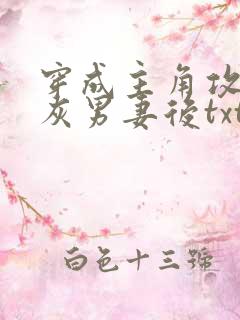 穿成主角攻的炮灰男妻后txt
