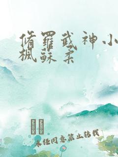 修罗武神小说楚枫苏柔