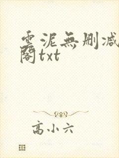 云泥无删减笔趣阁txt