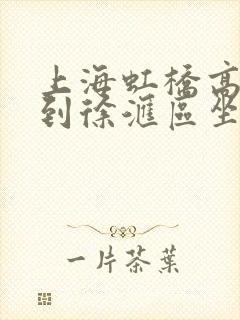 上海虹桥高铁站到徐汇区坐几号地铁