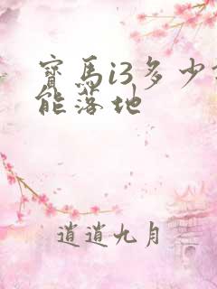 宝马i3多少钱能落地