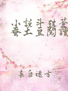 小说斗破苍穹天蚕土豆阅读