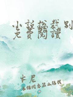 小说总裁别太坏免费阅读