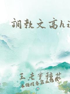 调教文高h道具