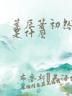 叶辰萧初然结局是什么