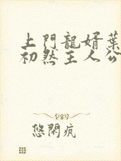 上门龙婿叶辰萧初然主人公