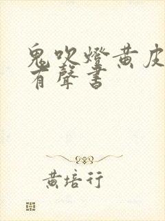 鬼吹灯黄皮子坟有声书