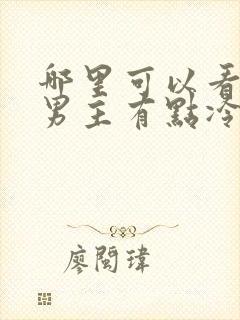 哪里可以看这个男主有点冷短剧