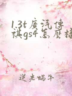 1.3t广汽传祺gs4怎么样