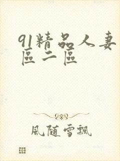 91精品人妻一区二区