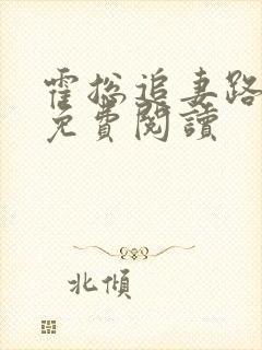 霍总追妻路迢迢免费阅读