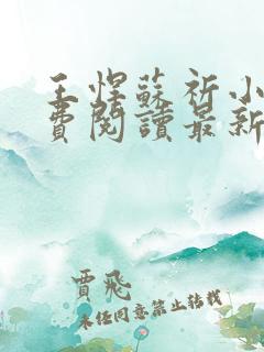 王悍苏祈小说免费阅读最新章节无弹窗