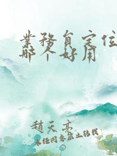 业务员定位软件哪个好用