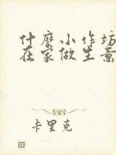 什么小作坊适合在家做生意