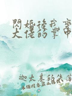 闪婚后我变成了大佬的掌中之物