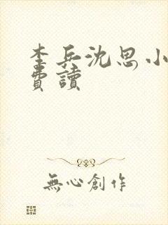 李兵沈思小说免费读