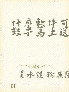 什么软件可以买鞋子马上送货上门