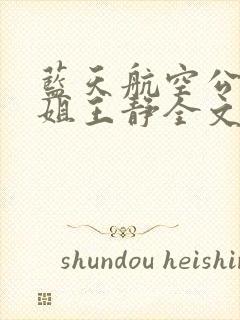蓝天航空公司空姐王静全文txt