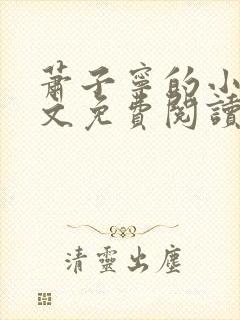 萧子宁的小说全文免费阅读无弹窗