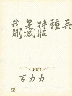 我是特种兵1未删减版