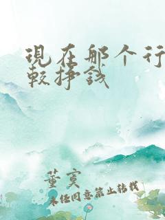 现在那个行业比较挣钱