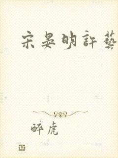 宋晏明许艺全文