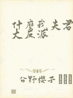 什么我夫君才是大反派