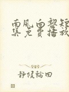南风向黎短剧全集免费播放
