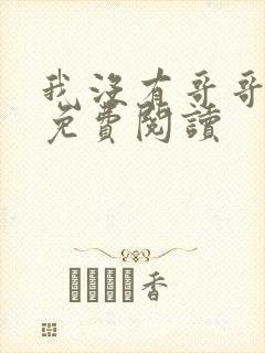 我没有哥哥小说免费阅读