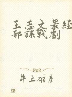 王志文最经典十部谍战剧