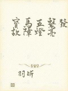 宝马五系发动机故障灯亮