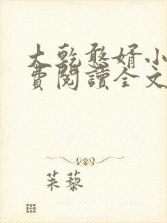 大乾憨婿小说免费阅读全文无删减