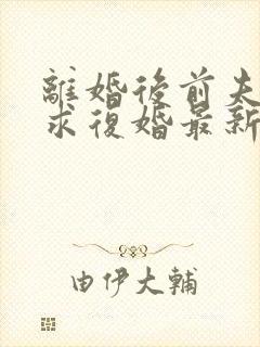 离婚后前夫哭着求复婚最新篇章