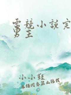 电竞小说完结双男主