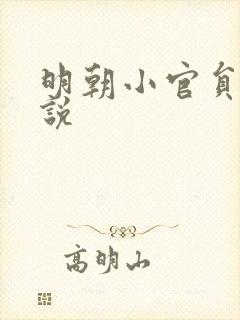 明朝小官员 小说
