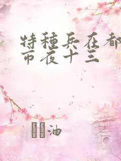 特种兵在都市都市夜十三