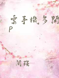 云手机多开app