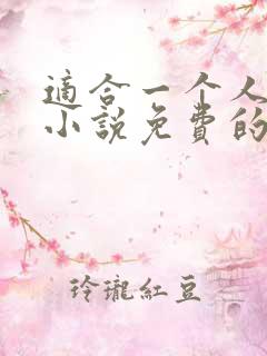 适合一个人看的小说免费的