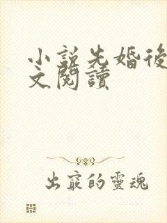 小说先婚后爱全文阅读