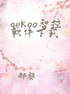 gekoo智控软件下载