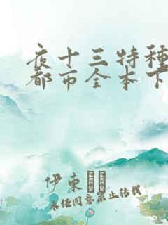 夜十三特种兵在都市全本下载