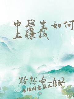 中学生如何在网上赚钱